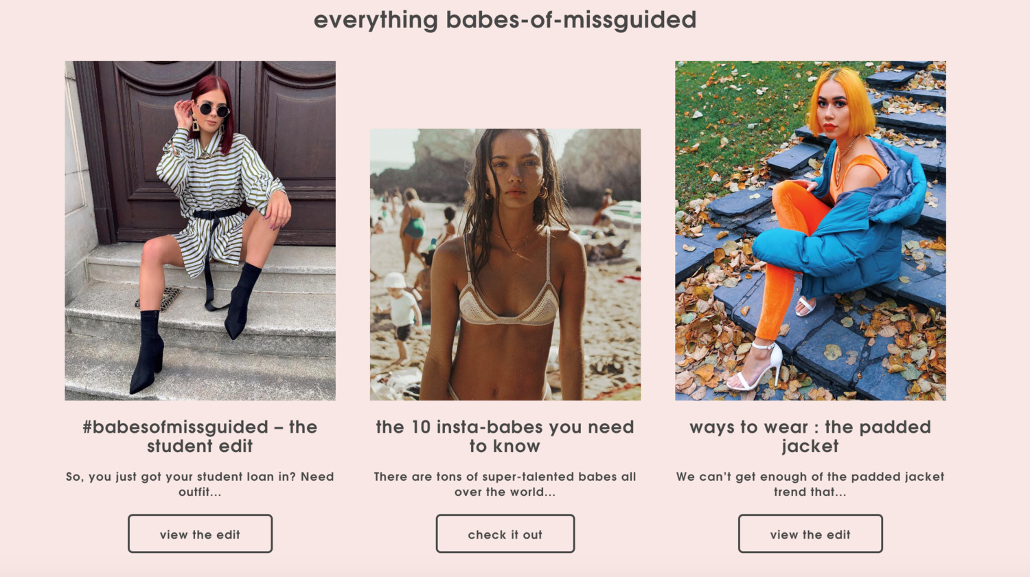 Going Viral With #BabesOfMissguided