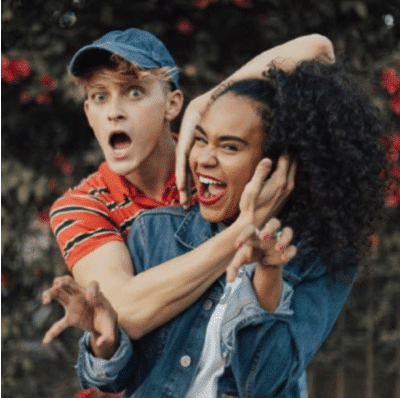 Damon Dominique and Brazilian-born Joanna Franco