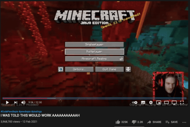 PewDiePie - most subscribed youtubers
