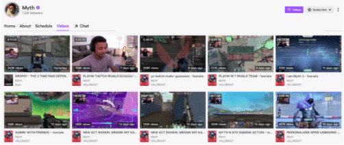 Twitch Streamers - Myth - Socially Powerful