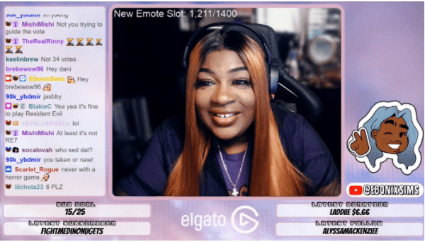Dani “Ebonixsims” - Female gamers