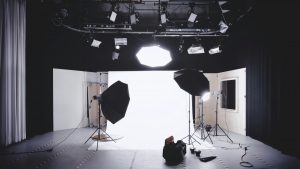 production studio for Instagram content