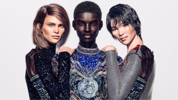 balmain - virtual influencer