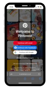 Pinterest statistics: mobile fidelity