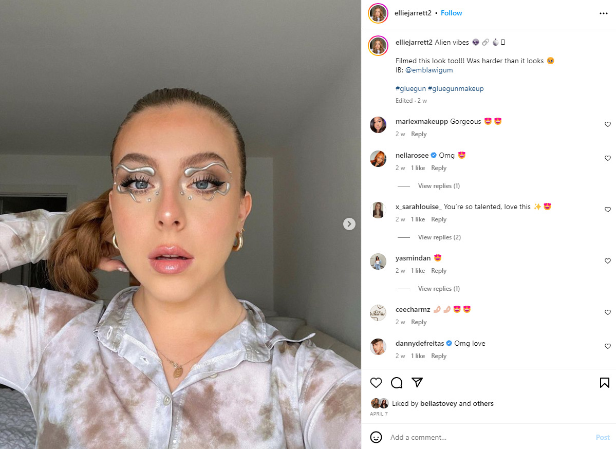 UK Instagram Influencer Ellie
