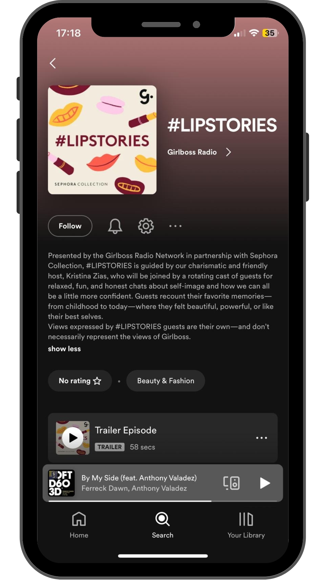 how to start a podcast: lipstories