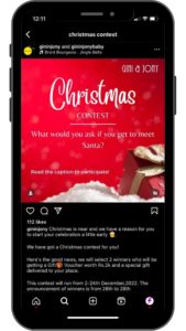 Christmas Instagram Contest