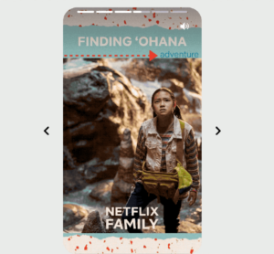 top social media marketing campaigns on Pinterest: Netflix Family