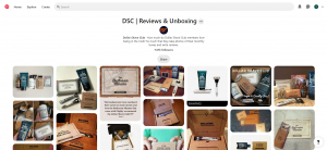 Dollar Shave Club's Pinterest board