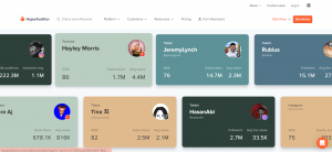 free influencer marketing tools: HypeAuditor