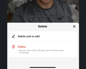 social updates: TikTok allows users to delete and re-edit