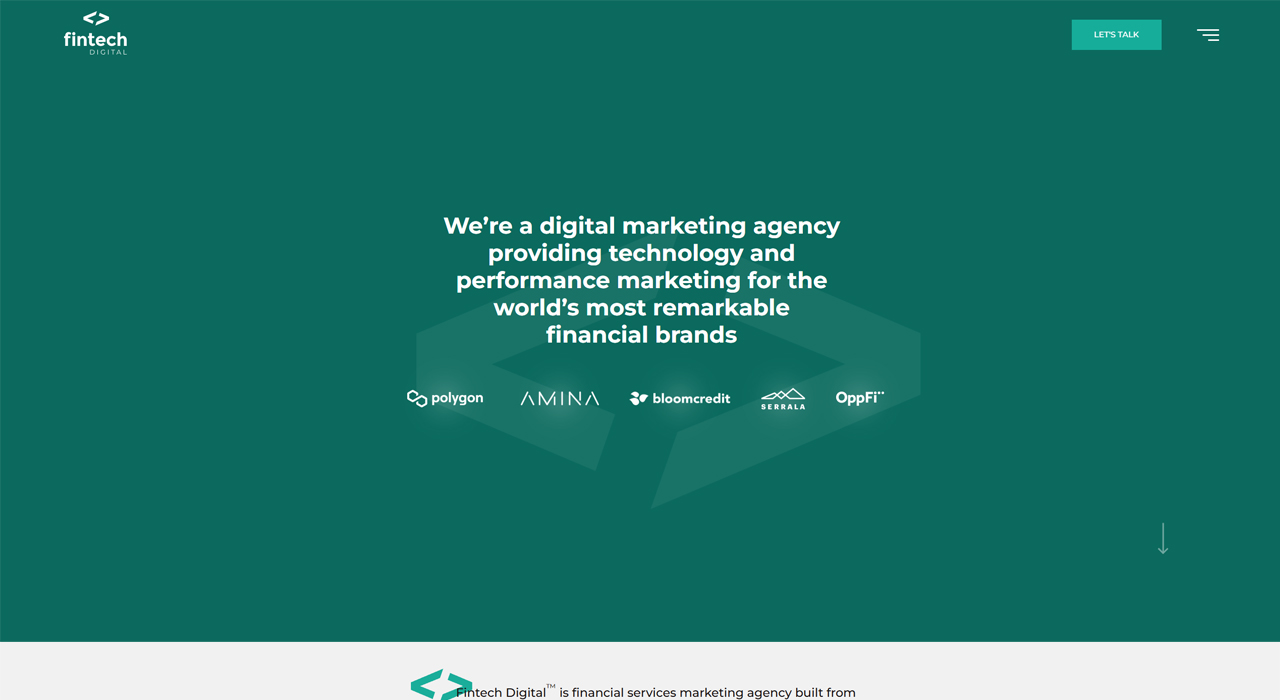 financial services marketing firm