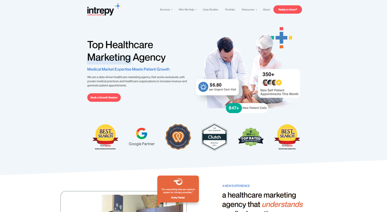 best healthcare marketing agency