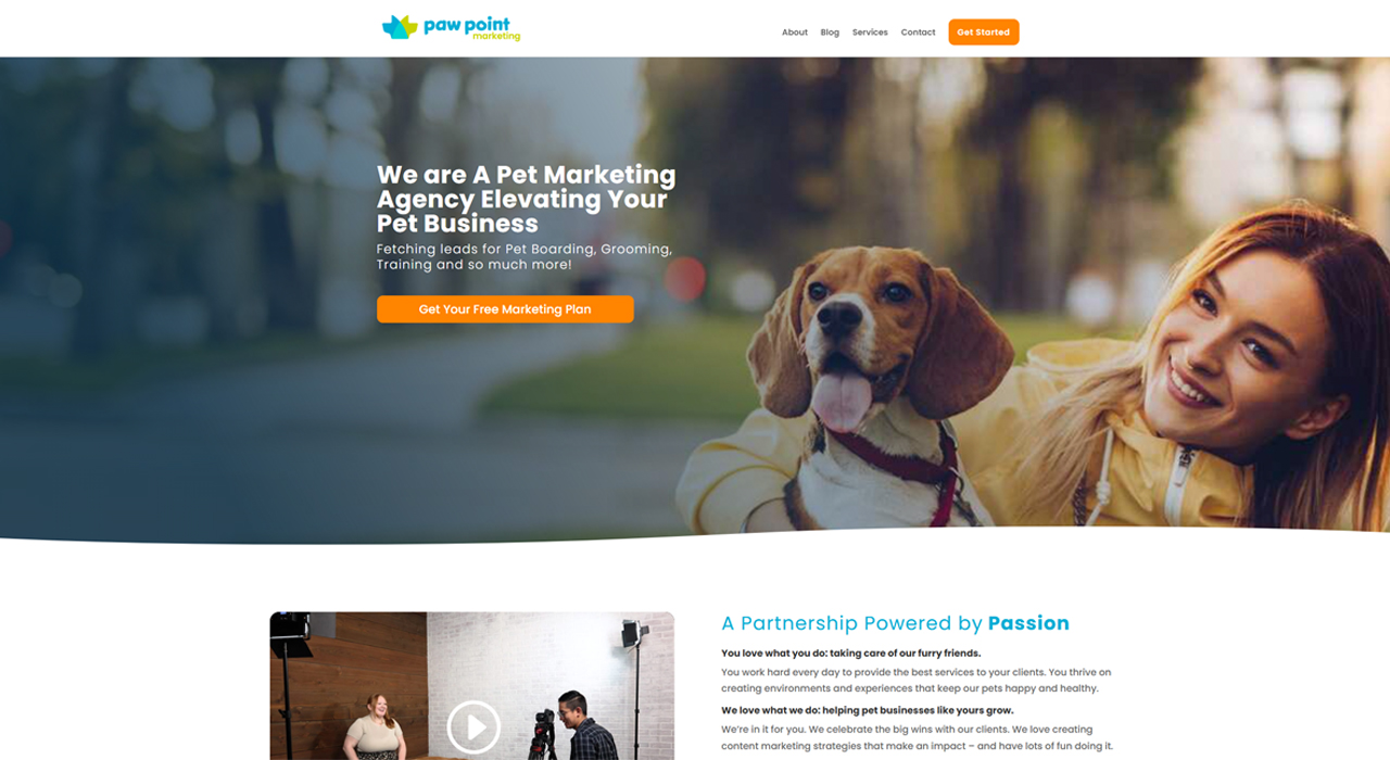 pet care marketing agency