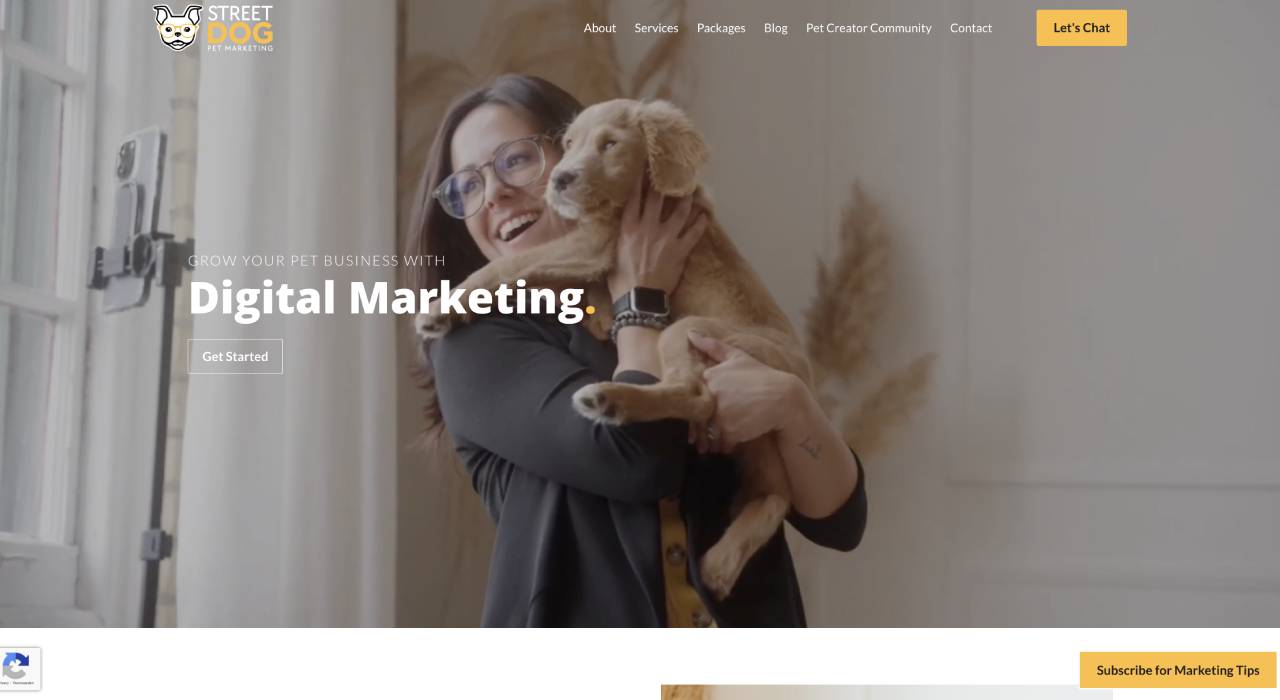 pet marketing services