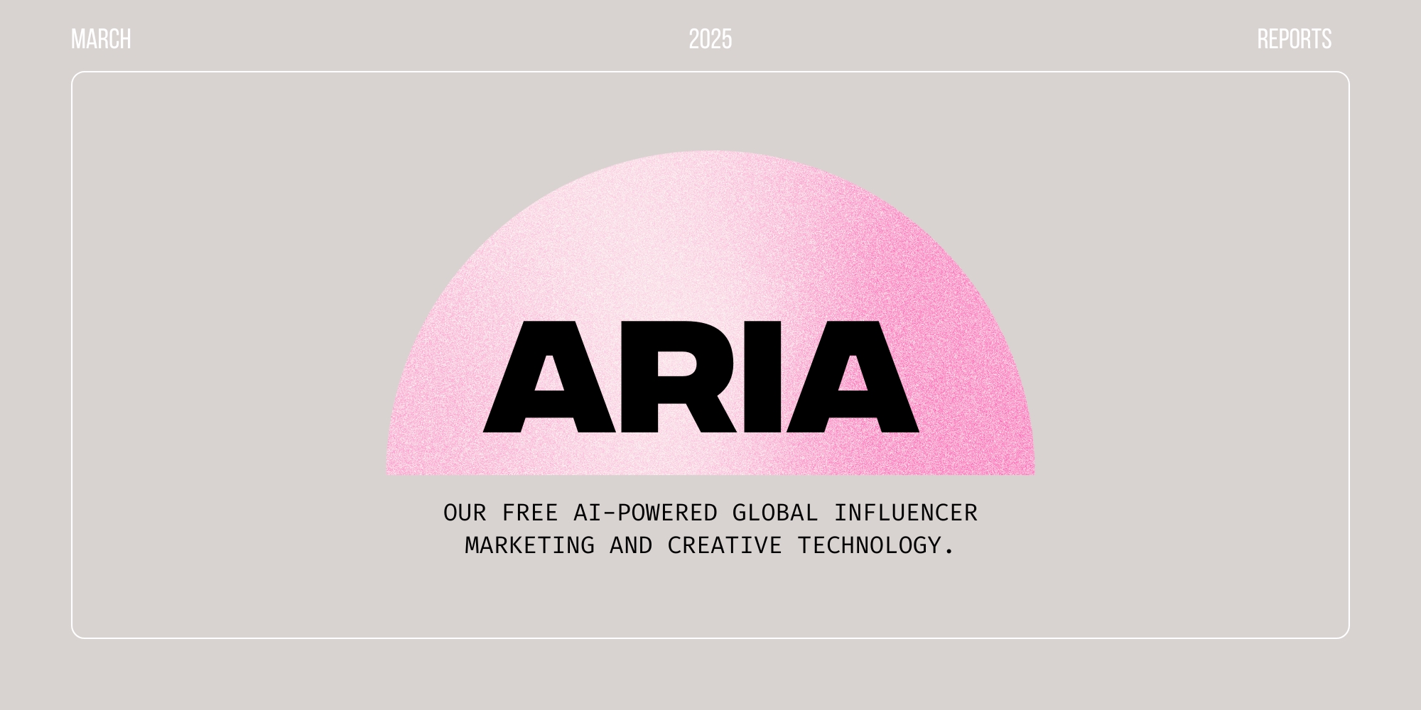 Aria: The AI-Powered Platform Redefining Influencer Discovery