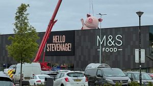 M&S oversized marketing