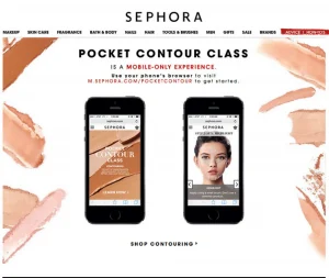 Sephora Pocket Contour app