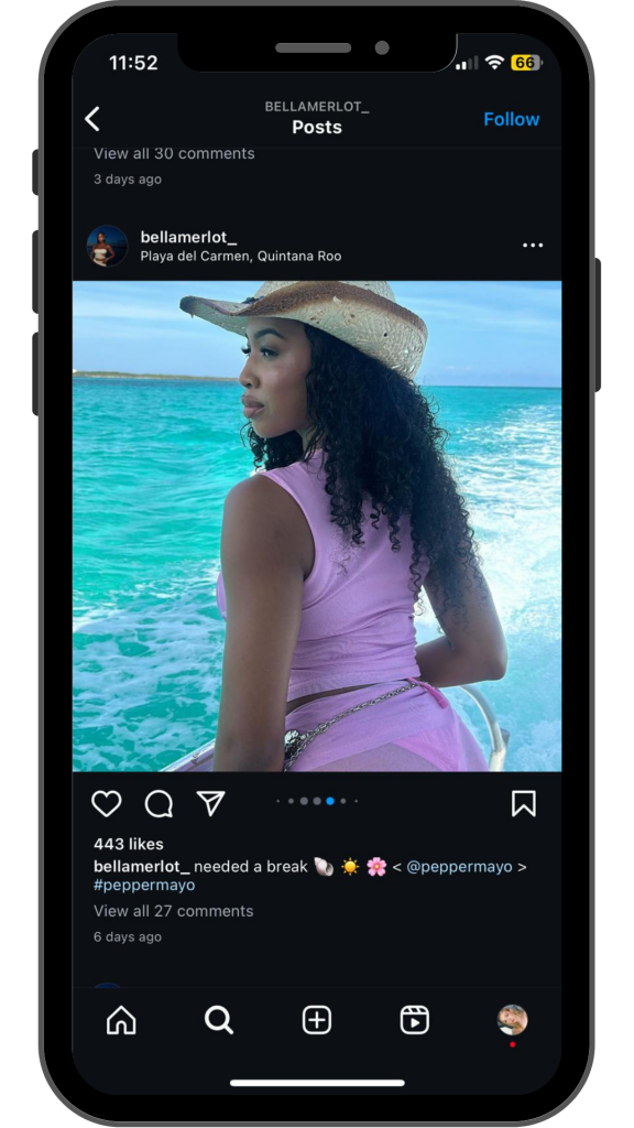 influencer sessions with bella merlot