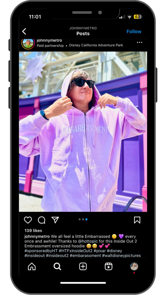 influencer session with @johnnymetro77 