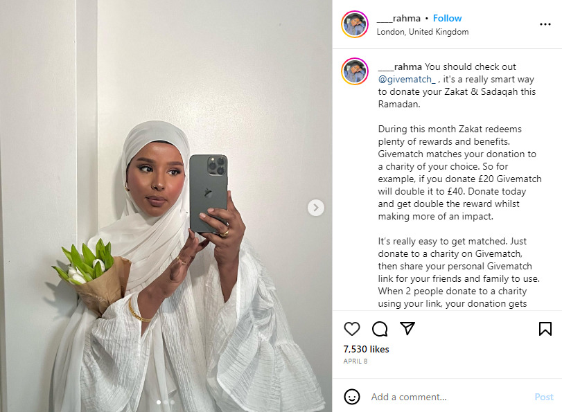 rahma influencer session