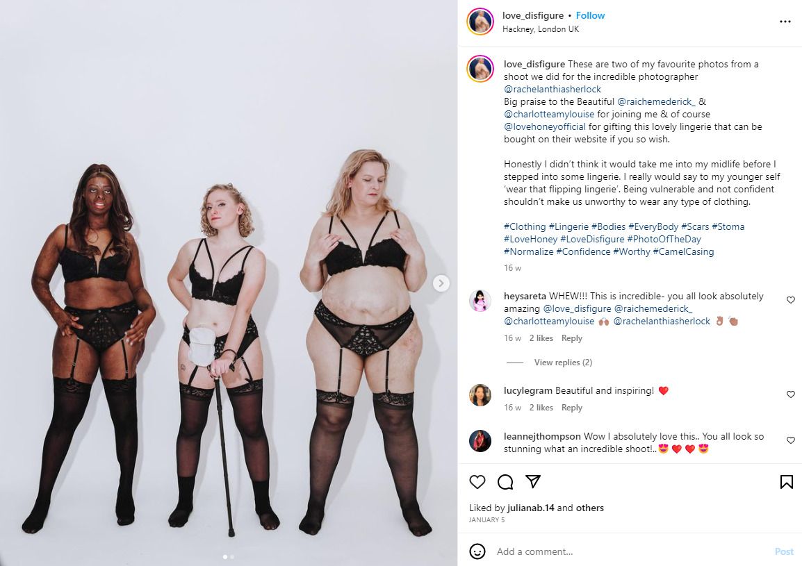 influencer session with love_disfigure