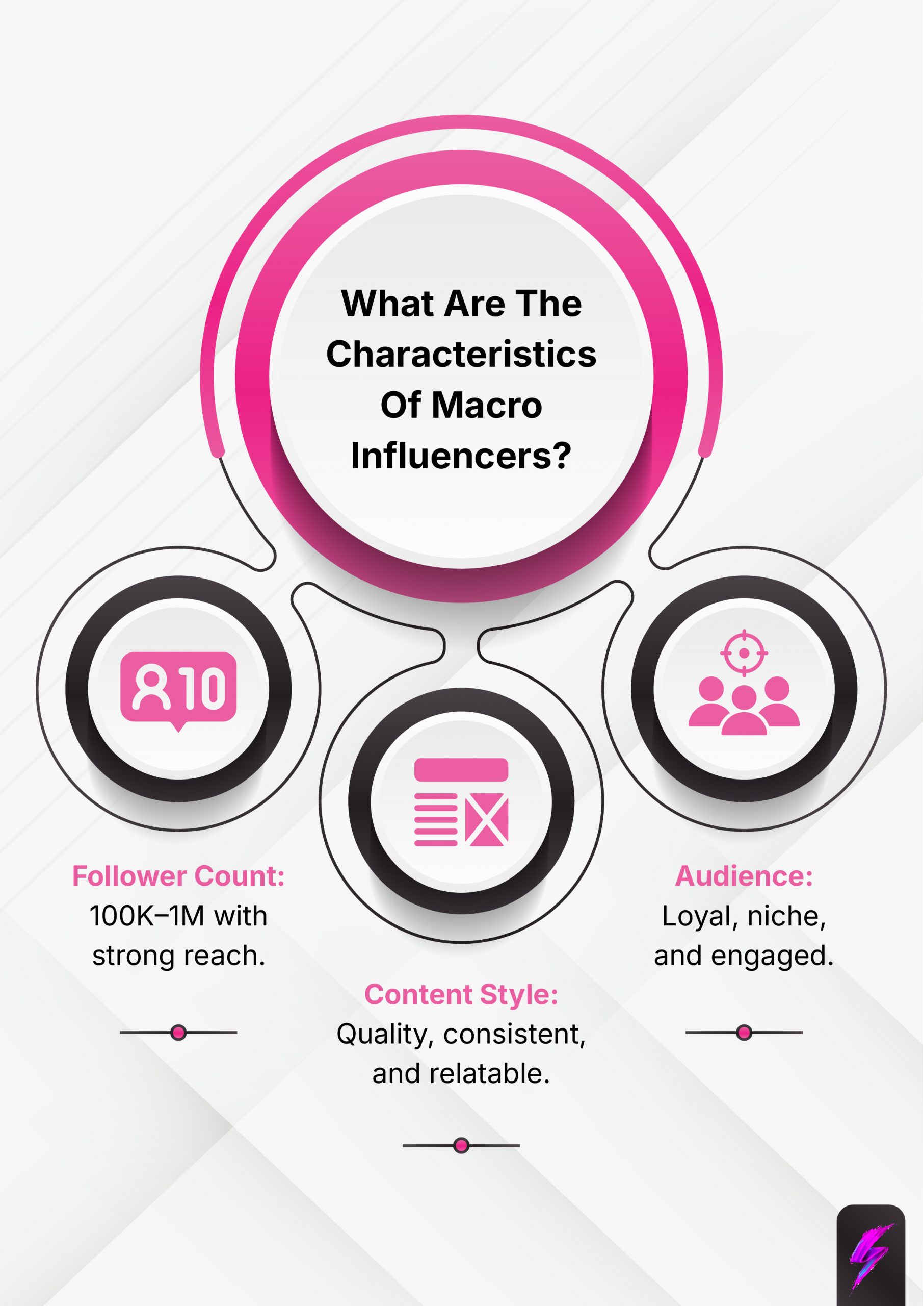 characteristics macro influencers